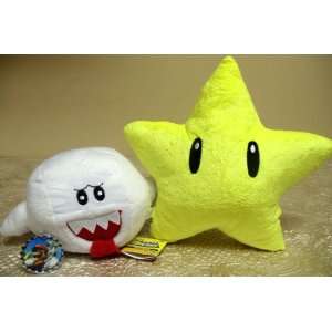   Starman Star Doll with Special Mario Bottle Cap Magnet Toys & Games