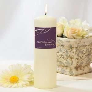  Ivory Color of Love Unity Candle