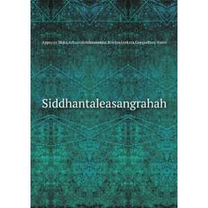   . Krishnalankara,Gangadhara Sastri Appayya Dkita Books