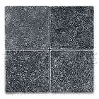 Taurus Black Marble 4 X 4 Tumbled Field Tile items in ORACLE STONE 