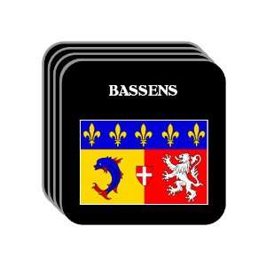  Rhone Alpes   BASSENS Set of 4 Mini Mousepad Coasters 