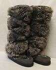 New Tall (17) Wrap Manitobah Mukluks w/ Faux Rabbit Fur