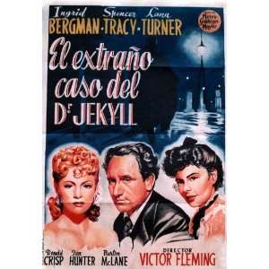  Dr. Jekyll and Mr. Hyde Poster Movie Spanish C 11x17 Spencer Tracy 