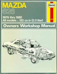 1979, 1980, 1981, 1982 MAZDA 626 AUTO REPAIR MANUAL by HAYNES, NOS 