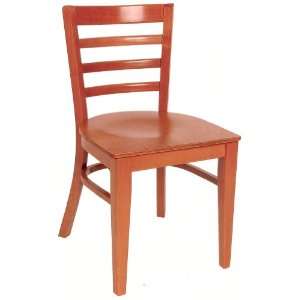  Armless Straight Ladder Back Dining Chair