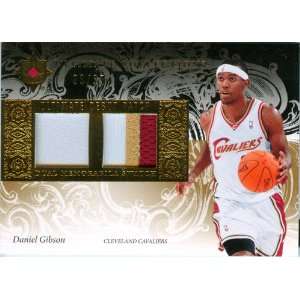  2007 Ultimate Collection Authentic Daniel Gibson Dual Game 