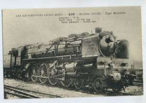 Railway Train France MOUNTAIN Locomotive 1910 postcard  