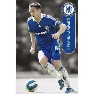 Football Posters Chelsea   Lampard 08/09 Poster   35.7 