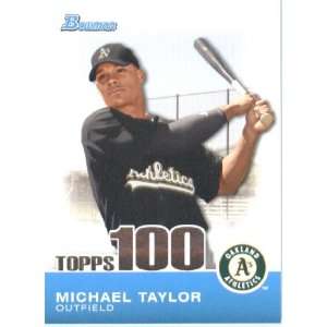 2010 Bowman Topps 100 Prospects #TP52 Michael Taylor 