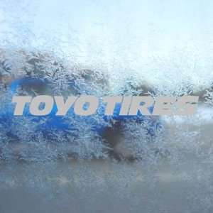  Toyo Tires Gray Decal JDM WRX Solberg Sti WR Car Gray 