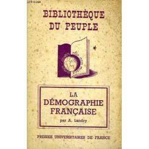  La démographie française Landry Books