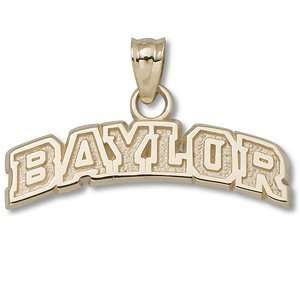  Baylor University 1/4 in. Pendant 10kt Gold/10kt Yellow 