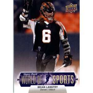  Langtry Denver Outlaws   ENCASED Trading Card Sports Collectibles