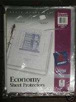 Avery Sheet Protectors Qty 5 Packs 375 COUNT free ship  