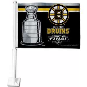  Rico Boston Bruins 2011 Stanley Cup Finals Bound Car Flag 