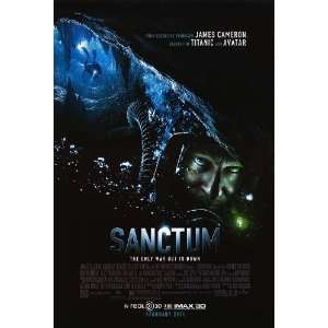 Sanctum Movie Poster Double Sided Original 27x40