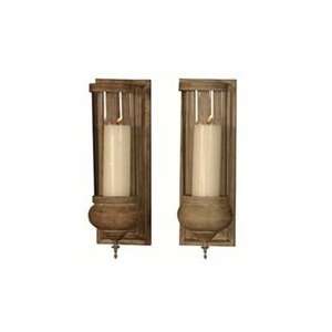  20602   Larissa Candle Sconces