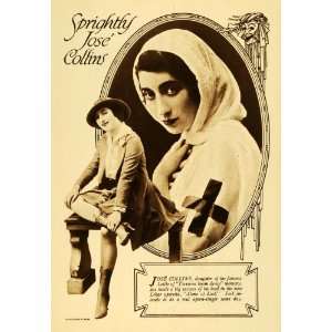  1916 Print Jose Collins English Actress Singer Operetta 