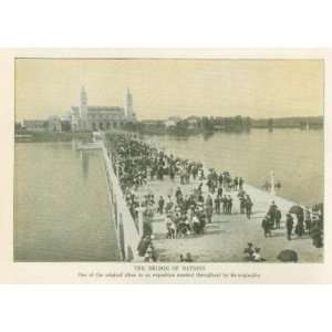    1910 Portland Exposition Oregon Bridge of Nations 
