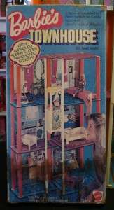 BARBIES 1ST TOWNHOUSE WITH BOX  