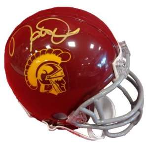  Matt Leinart Signed Mini Helmet USC Trojans NCAA Sports 