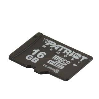 Patriot Signature 16 GB Class 10 MicroSDHC Flash Memory Card 