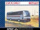 1986 Mogurt Ikarus 325 Tour Bus Brochure Hungary