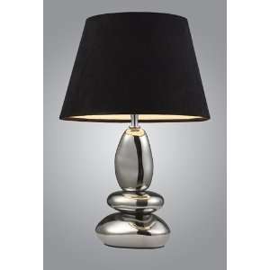  1 Light Table Lamp In A Chrome Finish