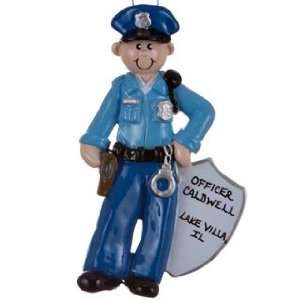  Policeman Christmas Ornament