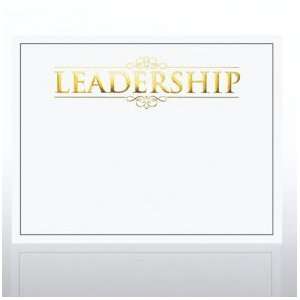    Foil Certificate Paper   Leadership   White