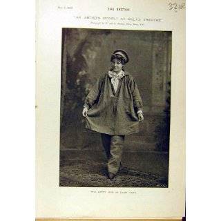 1895 Portrait Actress Letty Lind Willie Charlie Theatre