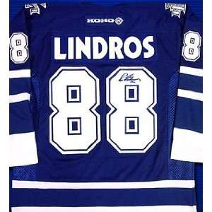  Eric Lindros Signed Jersey   Replica