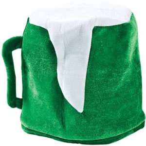  Plush Green Beer Mug Hat   Hats & Novelty Hats Health 