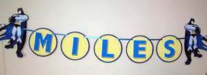   Party Banner/Decoration Personalized to ANY THEME or Character  