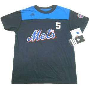 MLB Adidas N.Y. Mets David Wright Youth Vintage T Shirt Large (Size 14 