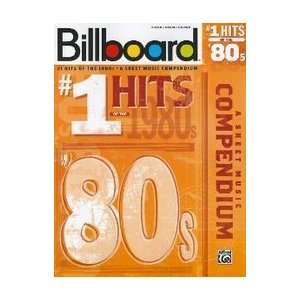  Billboard No. 1 Hits of the 1980s for Piano/Vocal/guitar 