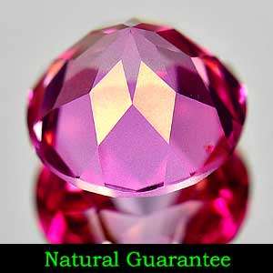   15.42 Wholesale Natural Round Shape Pink Topaz Gemstones  