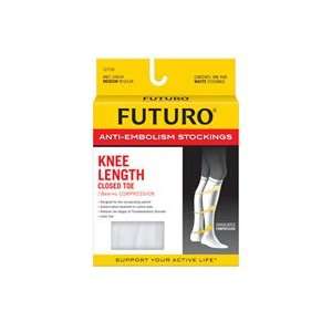 FUTURO Fitted T.E.D Stockings, Knee Length Closed Toe, X Large Regular 