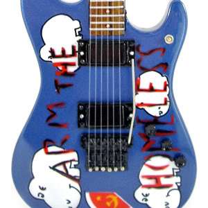 Miniature Guitar Tom Morello Rage Against The Machine Arm the Homeless 