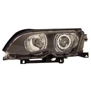  BMW 3 SERIES E46 02 05 4 DR PROJECTOR HEADLIGHTS HALO 