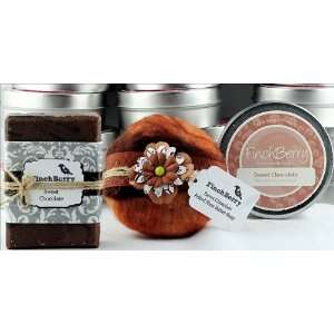  Sweet Chocolate Handmade Soap   Gift Set Beauty
