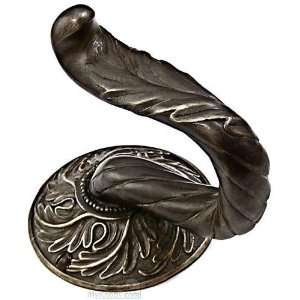 Copia bronze bath accessories   murano hook in dark bronze 
