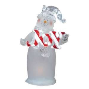  Snow Bellies   Joy Snowman Lighted Ornament