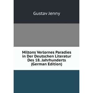   Literatur Des 18. Jahrhunderts (German Edition) Gustav Jenny Books