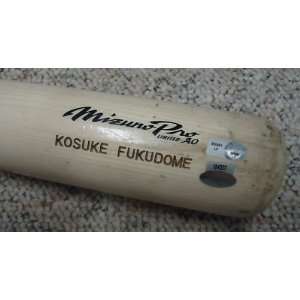  KOSUKE FUKUDOME game used *CHICAGO CUBS* bat STEINER 