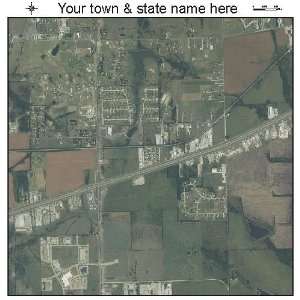  Aerial Photography Map of Mobile City, Texas 2008 TX 
