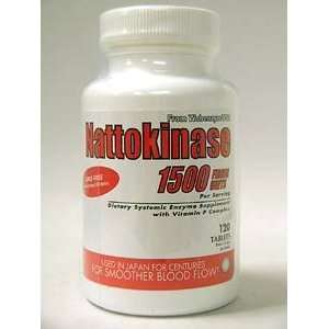  Naturally Vitamins   Nattokinase 1500 120t Health 