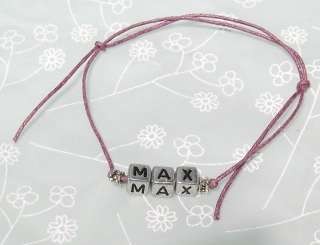   Friendship Bracelet   5 Name Options   Nathan Tom Max Siva Jay  