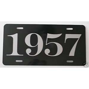  1957 YEAR LICENSE PLATE Automotive