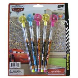  Disney Cars Mcqueen Pencils  5pcs Pop A Point Pencils w 